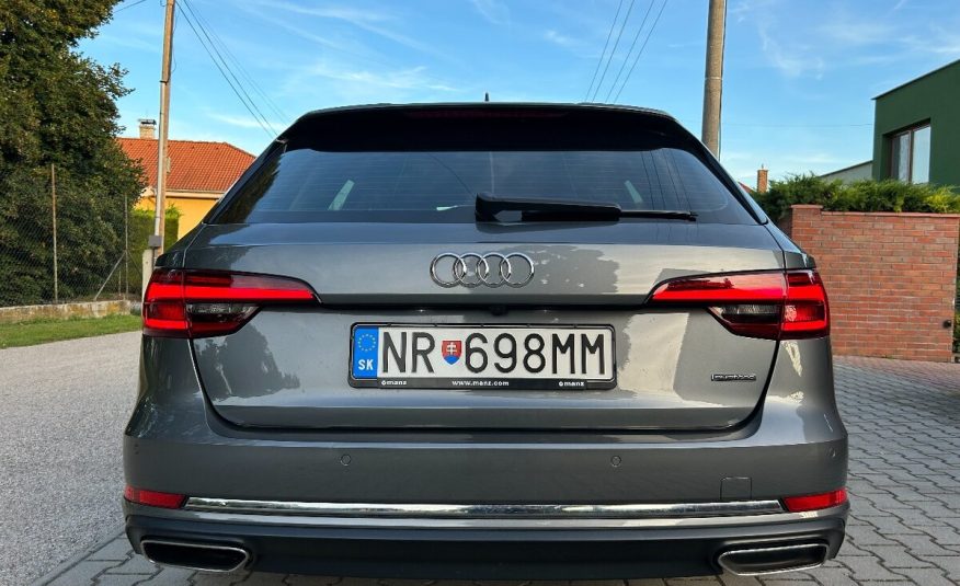 Audi A4 Avant 2.0 TDI quattro S tronic  140kW 4×4 70800km!!, 9/2019 423€/mesačne/akontácia od 0%