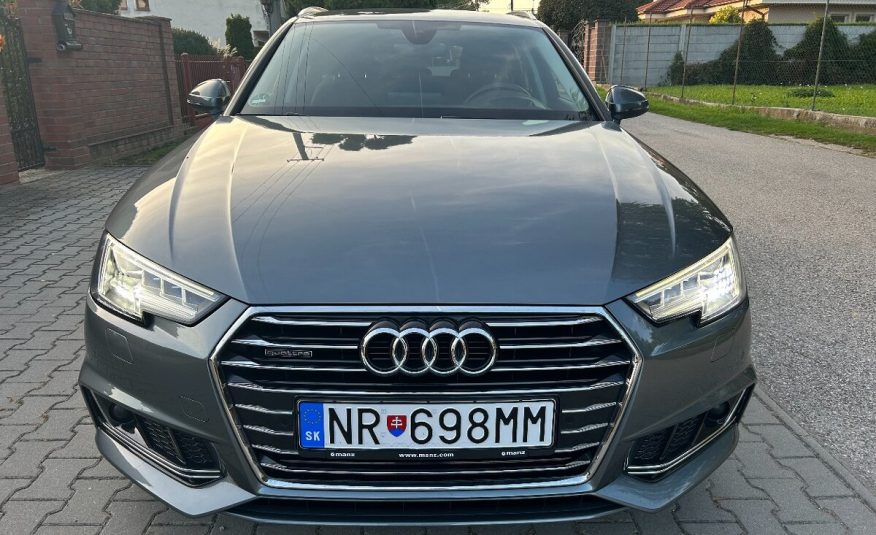 Audi A4 Avant 2.0 TDI quattro S tronic  140kW 4×4 70800km!!, 9/2019 423€/mesačne/akontácia od 0%