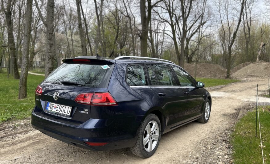 Volkswagen Golf variant 1.4 TGI 81kW manuál 6st. (CNG)