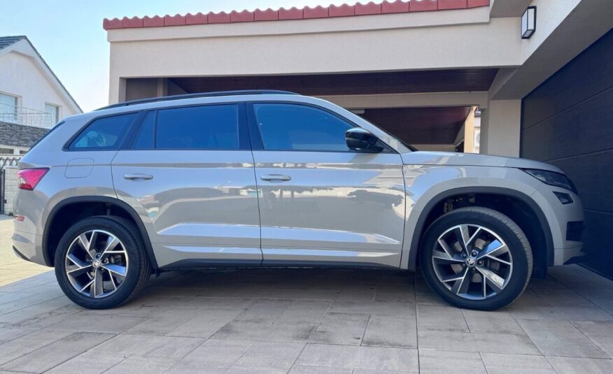 Škoda Kodiaq 2.0 TDI 110kW  DSG SPORTLINE 115000km panoráma