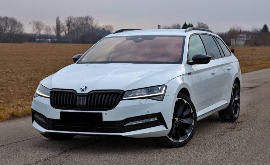 Škoda Superb combi SPORTLINE 2.0 TDI 110kW DSG 8/2021 ,MATRIX, ťažné,