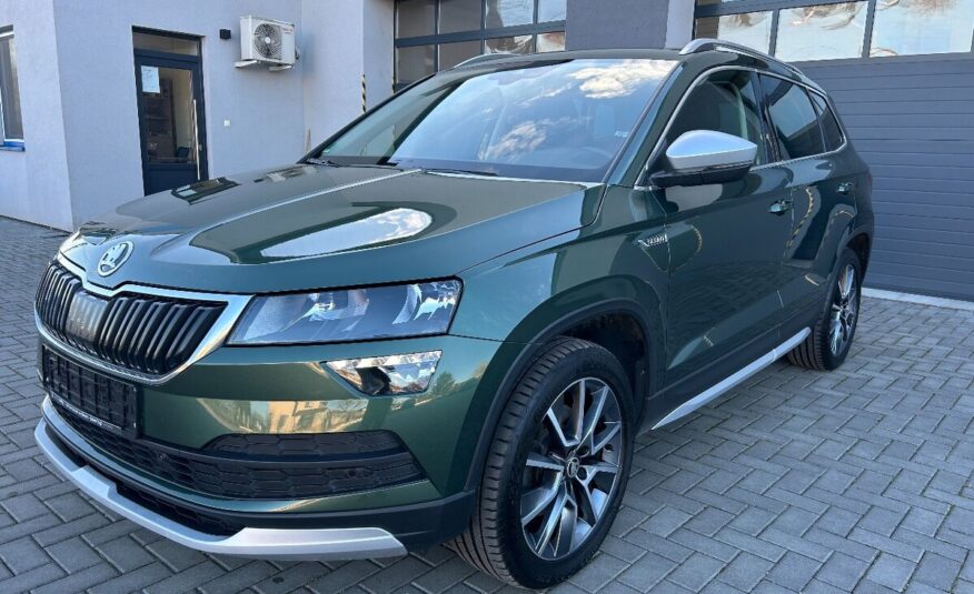 Škoda Karoq 2.0 TDI SCOUT 140kW 4×4 8/2020