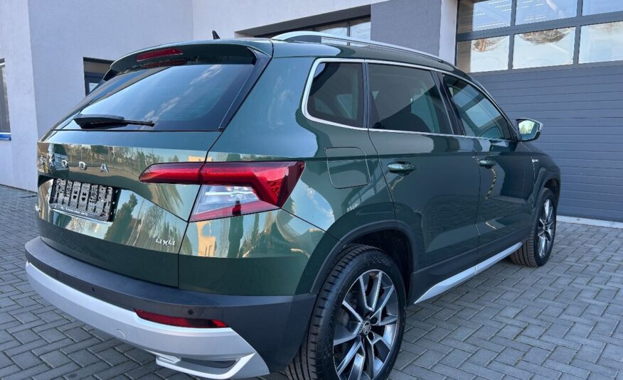 Škoda Karoq 2.0 TDI SCOUT 140kW 4×4 8/2020